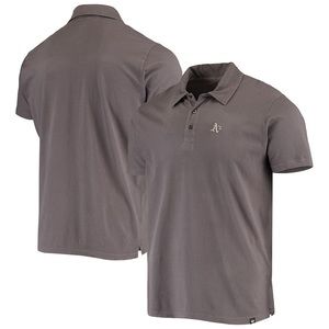 Oakland Athletics '47 Flatiron Polo - Gray - Men’s Small